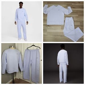 NIKE X NOCTA TECH FLEECE SET (Top + Botton) Palest Purple Size L - SOLD OUT